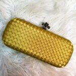 BOLSA BOTTEGA GRANDE DOURADA