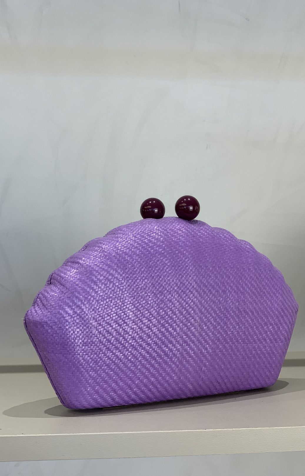 CLUTCH CONCHA LILÁS