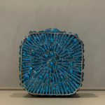 CLUTCH SWAROVISK CAIXINHA AZUL